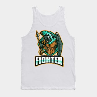 MMA Fighter Spartan Warrior Tank Top